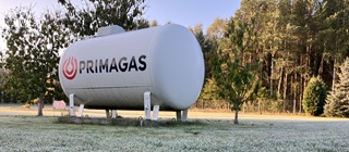 Zásobník s čistým propanem