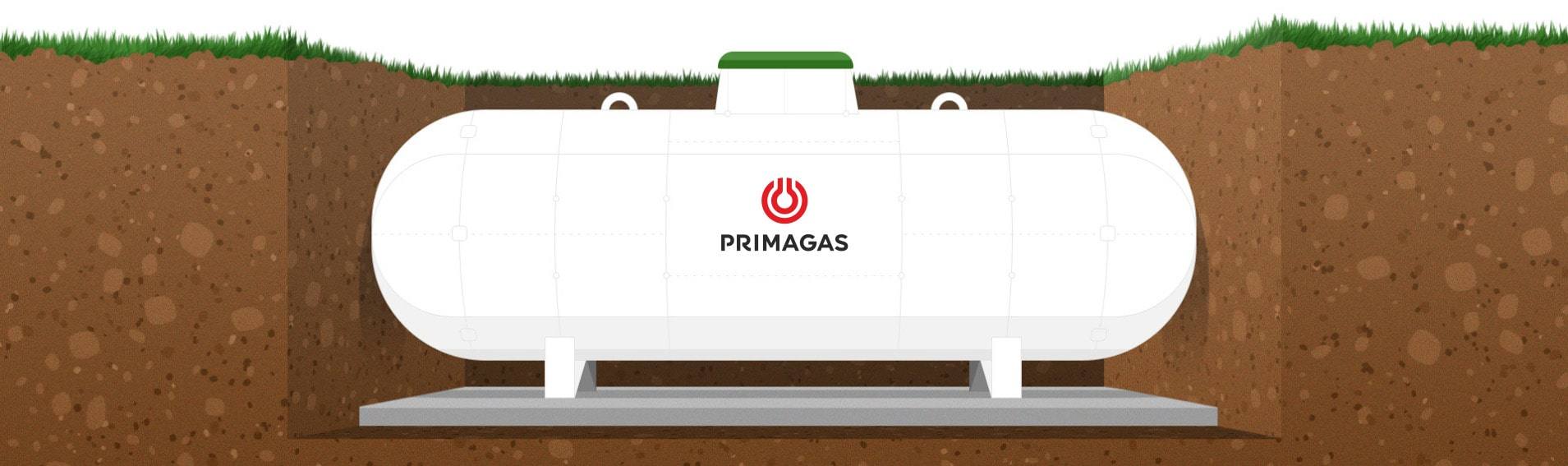 LPG nádrž PRIMAGAS podzemní