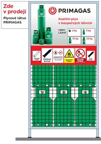 Prodej PB láhví PRIMAGAS